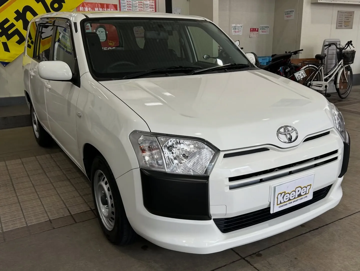 今回施工させて頂いたお車はトヨタプロボックスです!✨