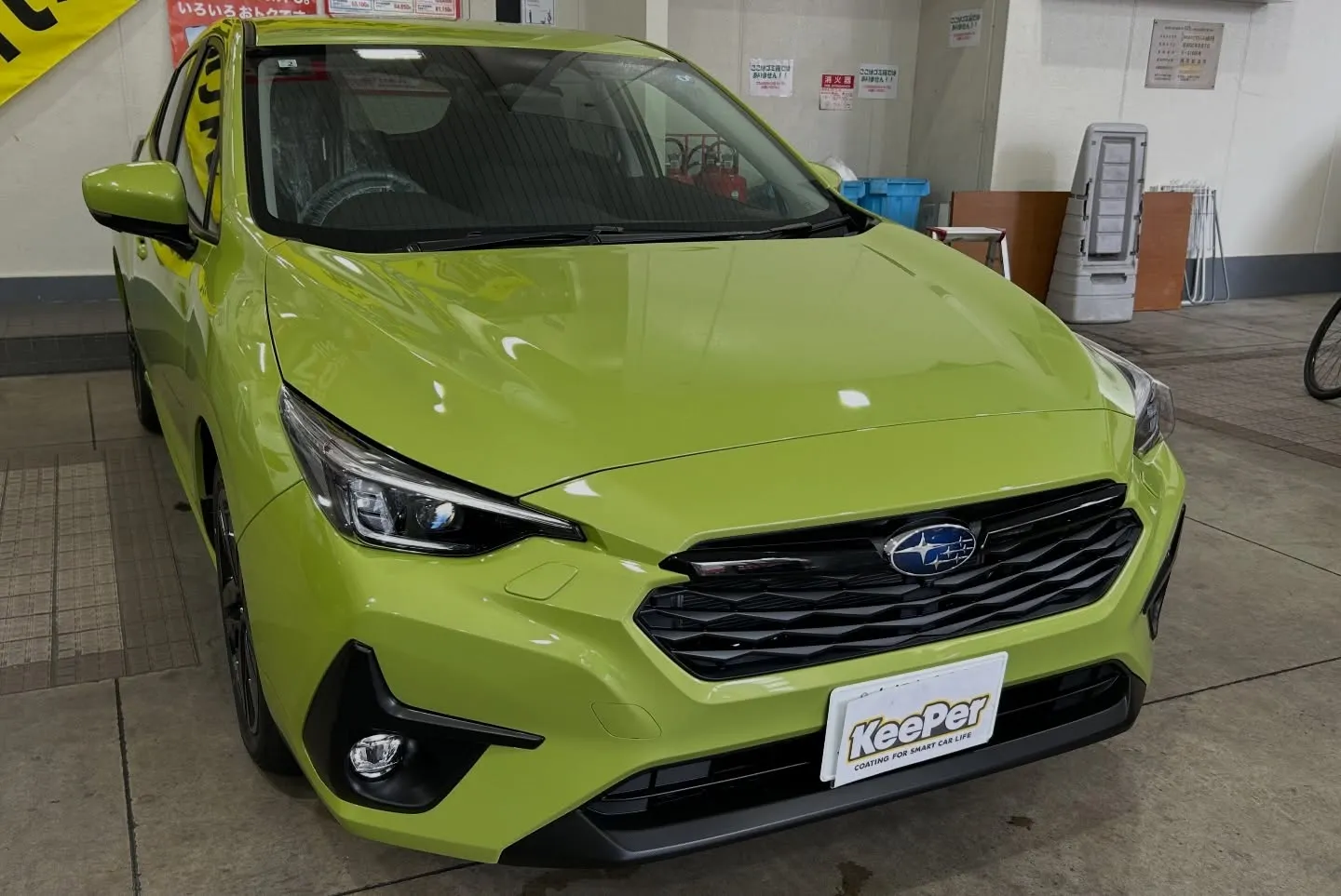 今回施工させて頂いたお車はスバルインプレッサです!✨