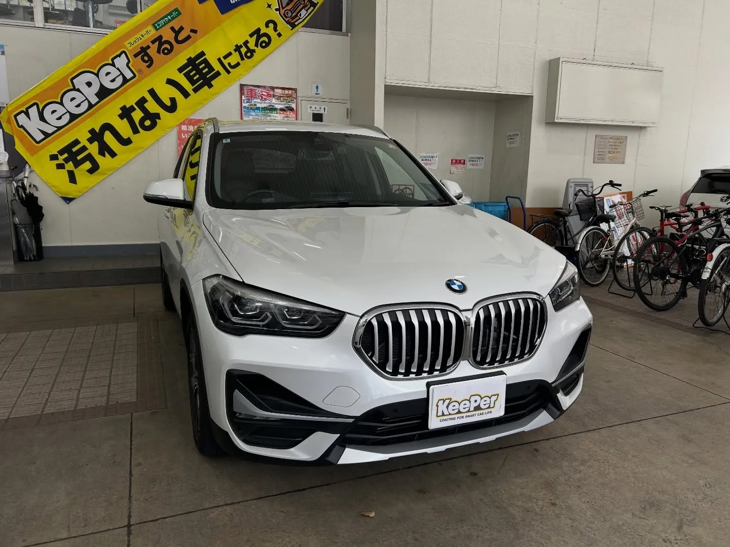 今回施工させて頂いたお車はBMW x1です!✨