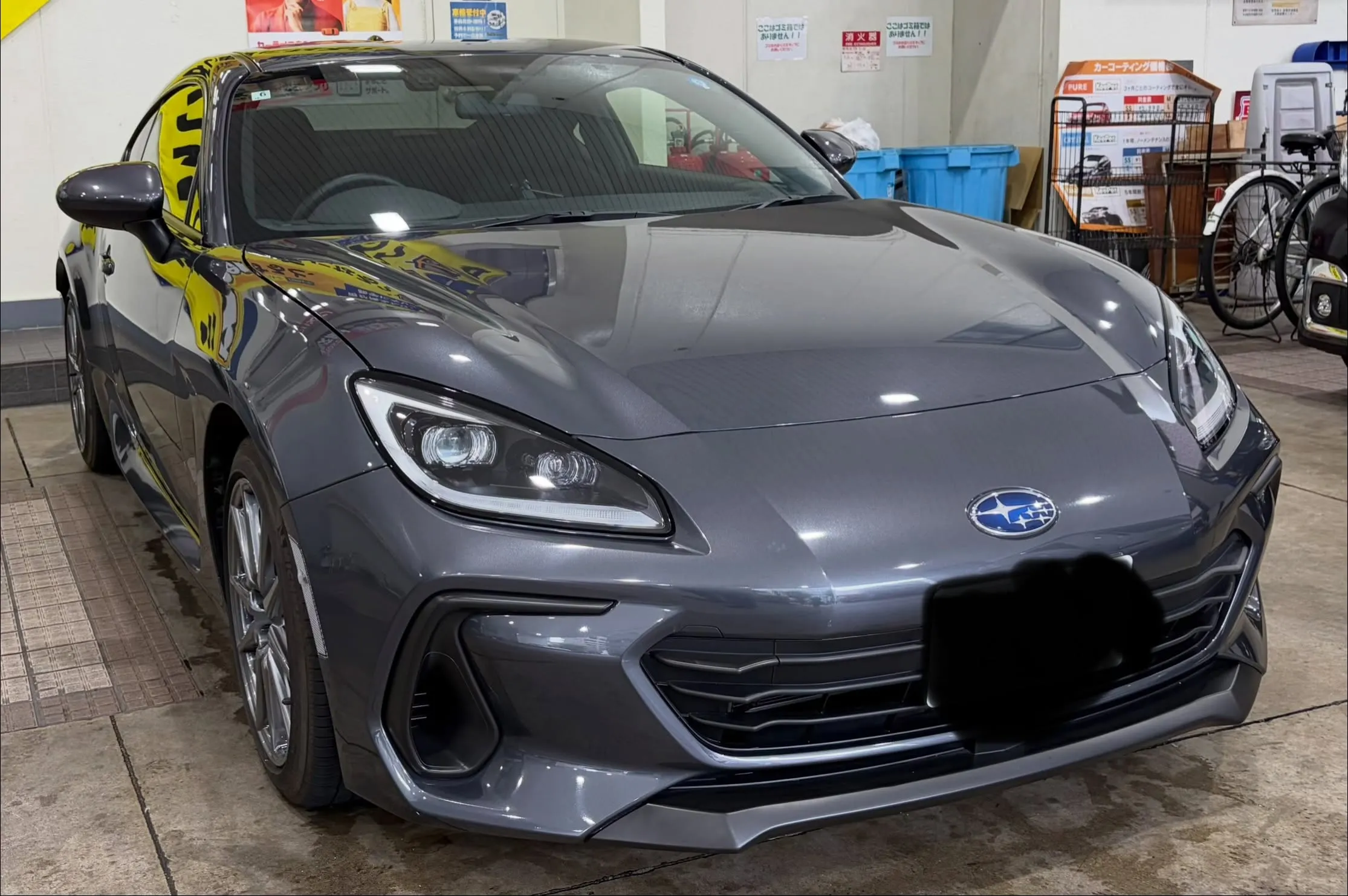 今回施工させて頂いたお車はスバルBRZです!✨